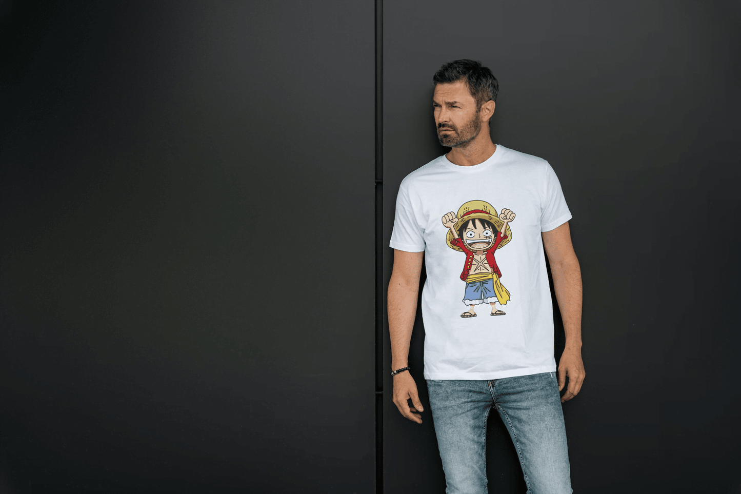 Onepiece Pirate Captain: Straw Hat Fan Tee - Essentia Attire
