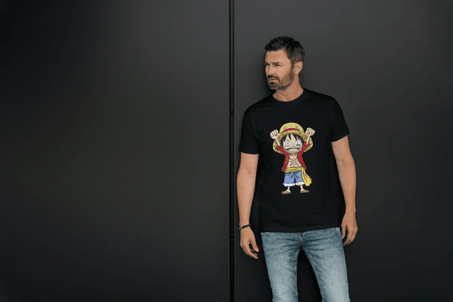 Onepiece Pirate Captain: Straw Hat Fan Tee - Essentia Attire