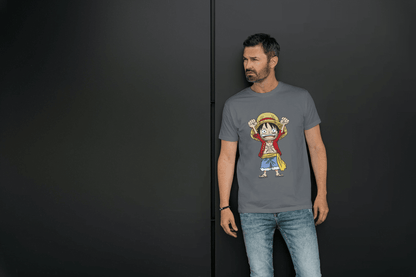 Onepiece Pirate Captain: Straw Hat Fan Tee - Essentia Attire