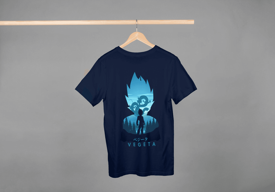 Dragon Ball Z Vegeta Tee | Prince of Saiyans | Anime Manga T-Shirt - Essentia Attire