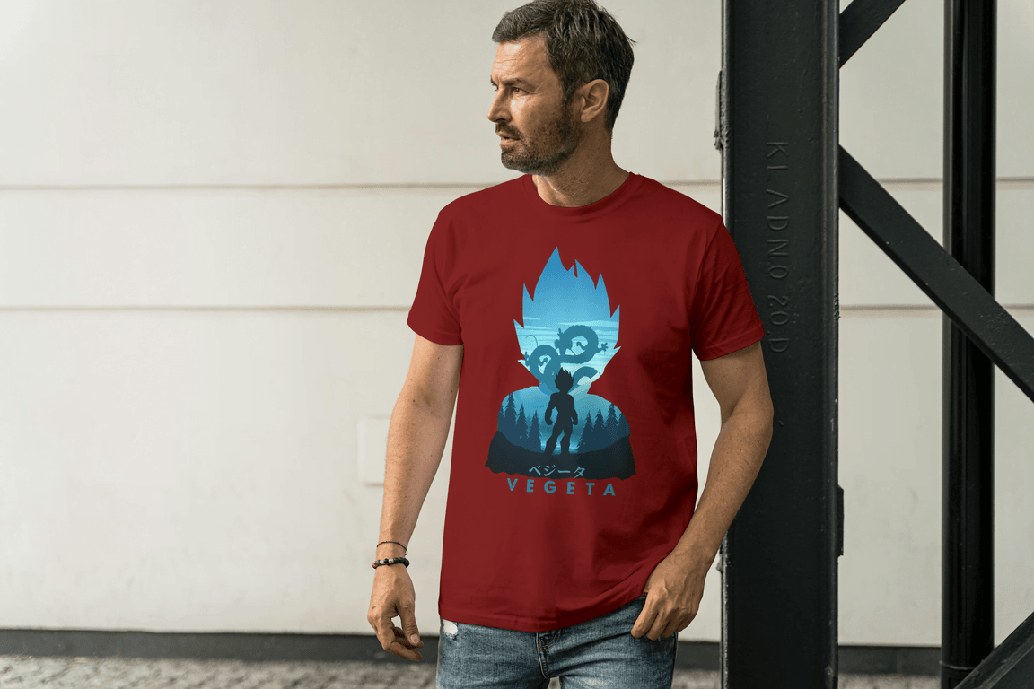 Dragon Ball Z Vegeta Tee | Prince of Saiyans | Anime Manga T-Shirt - Essentia Attire
