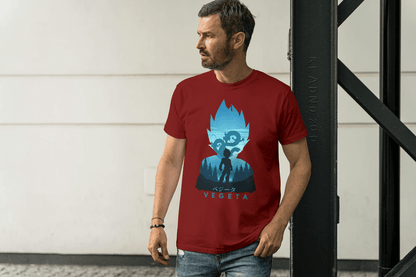Dragon Ball Z Vegeta Tee | Prince of Saiyans | Anime Manga T-Shirt - Essentia Attire