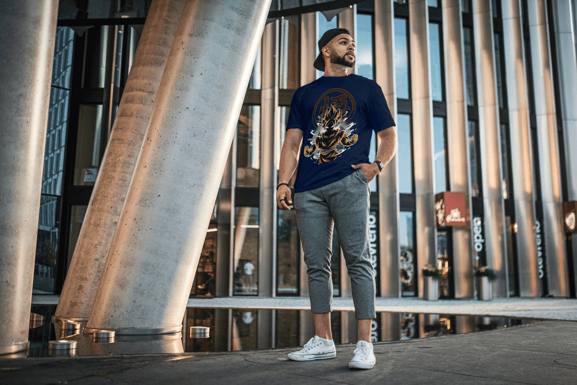 Super Saiyan 3 Goku T-shirt | Anime Manga - Essentia Attire