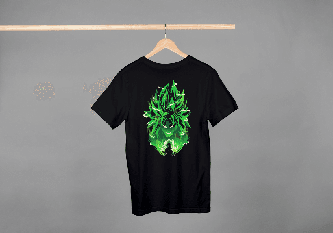 Broly Legendary Super Saiyan T-shirt | Dragon Ball Z Anime Tee - Essentia Attire