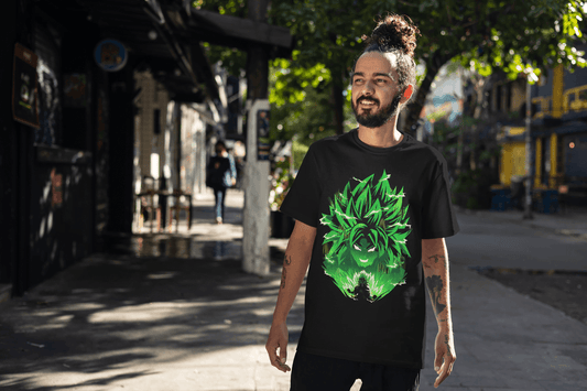 Broly Legendary Super Saiyan T-shirt | Dragon Ball Z Anime Tee - Essentia Attire