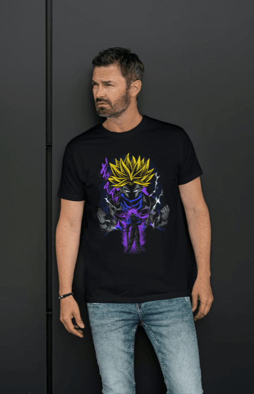 DBZ Gogeta & Vegito T-shirt | Fusion Warrior Anime Art | Power of the Dragon Ball Z Universe - Essentia Attire