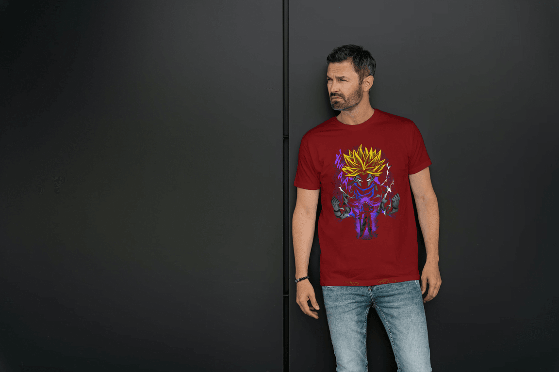 DBZ Gogeta & Vegito T-shirt | Fusion Warrior Anime Art | Power of the Dragon Ball Z Universe - Essentia Attire