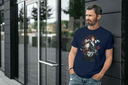 Demon Slayer Hantengu Anime T-Shirt - Upper Rank Four Demon Tee - Essentia Attire