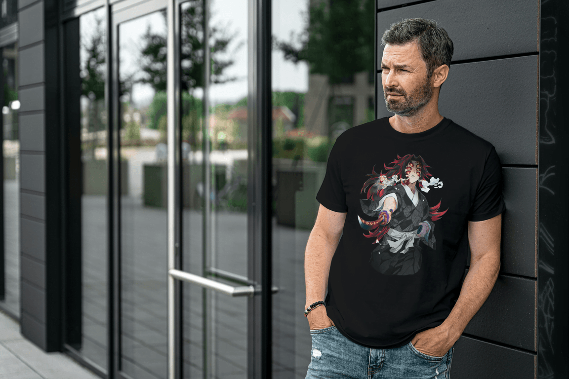 Demon Slayer Hantengu Anime T-Shirt - Upper Rank Four Demon Tee - Essentia Attire
