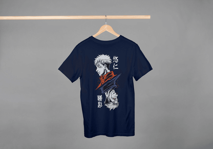 Jujutsu Kaisen 'King of Curses' Sukuna & Itadori Yuji T-shirt - Essentia Attire