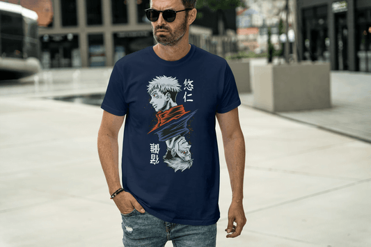 Jujutsu Kaisen 'King of Curses' Sukuna & Itadori Yuji T-shirt - Essentia Attire