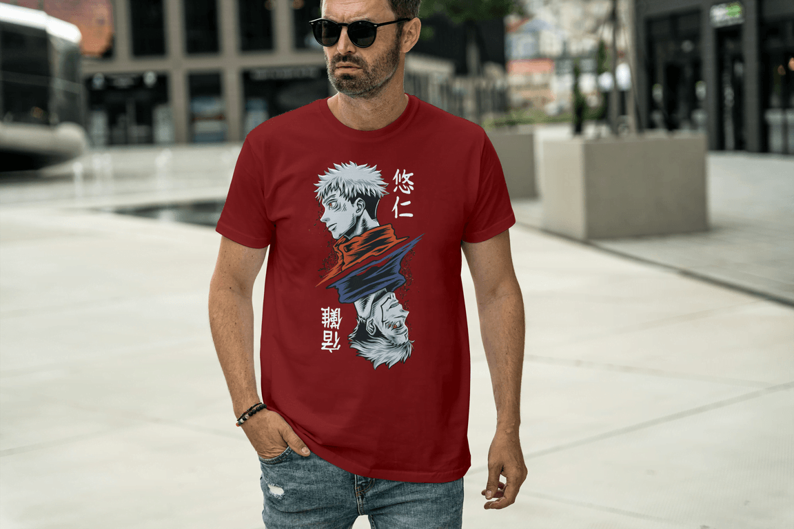 Jujutsu Kaisen 'King of Curses' Sukuna & Itadori Yuji T-shirt - Essentia Attire