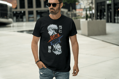 Jujutsu Kaisen 'King of Curses' Sukuna & Itadori Yuji T-shirt - Essentia Attire
