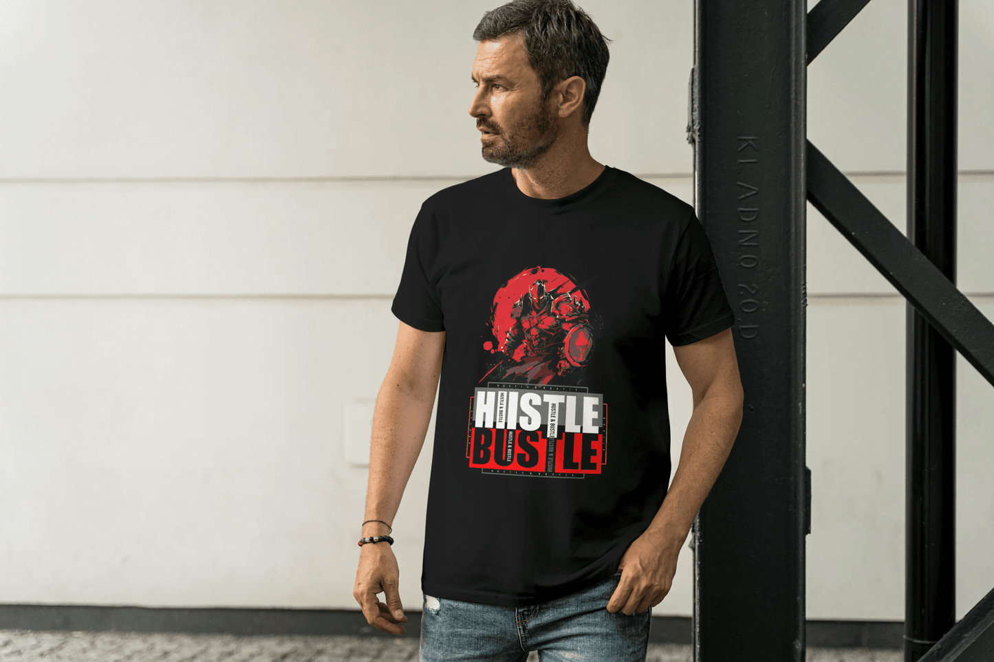 Hustle Bustle Warrior: Spartan Spirit Tee - Essentia Attire
