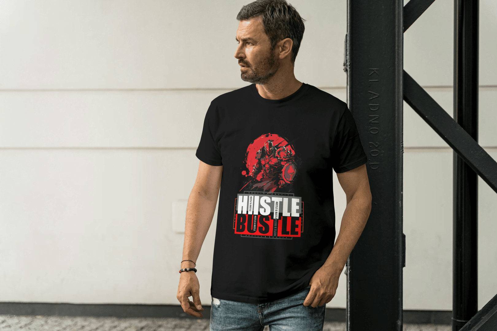 Hustle Bustle Warrior: Spartan Spirit Tee - Essentia Attire