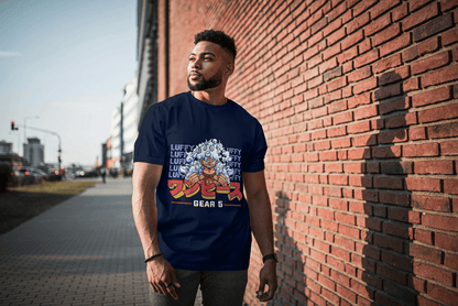 Anime Gear 5 Luffy: Iconic Transformation Tee - Essentia Attire