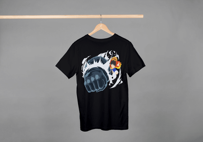 One Piece Luffy Haki Punch Graphic T-Shirt | Straw Hat Pirates Apparel - Essentia Attire