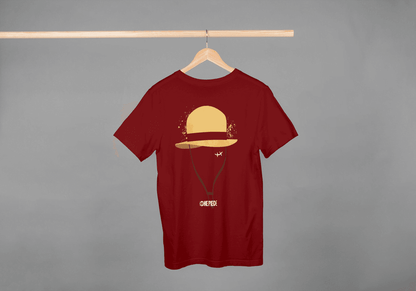 One Piece Luffy's Straw Hat Graphic Tee | Anime Apparel - Essentia Attire