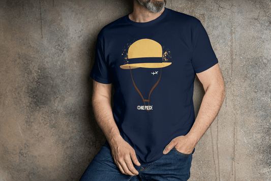 One Piece Luffy's Straw Hat Graphic Tee | Anime Apparel - Essentia Attire