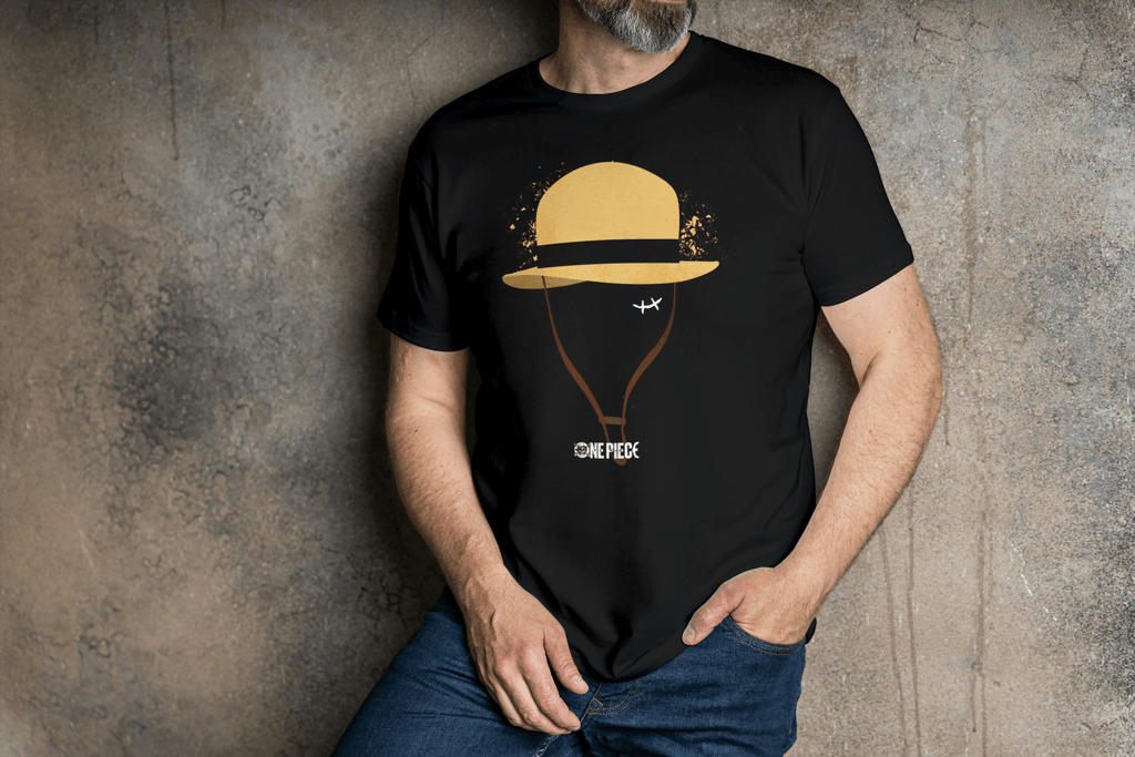 One Piece Luffy's Straw Hat Graphic Tee | Anime Apparel - Essentia Attire