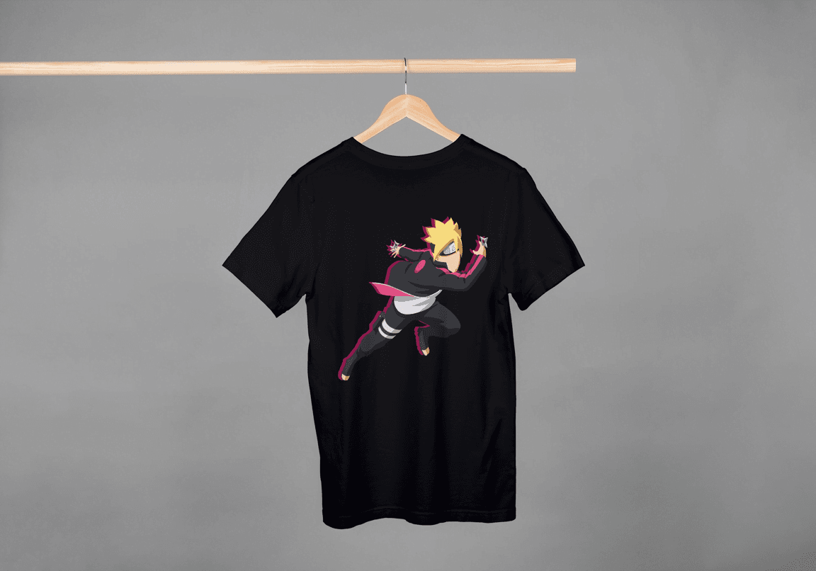 Boruto Uzumaki: Karma Seal Anime Tee from the Naruto Universe - Essentia Attire