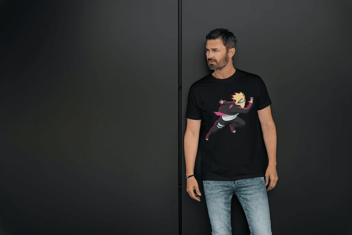 Boruto Uzumaki: Karma Seal Anime Tee from the Naruto Universe - Essentia Attire