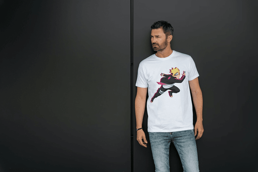 Boruto Uzumaki: Karma Seal Anime Tee from the Naruto Universe - Essentia Attire