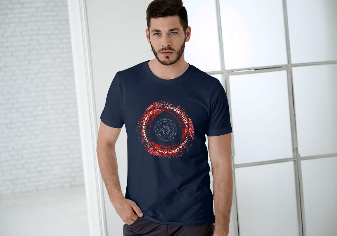 Naruto Uzumaki Clan Symbol | Jinchuriki Sealing Jutsu Tee - Essentia Attire