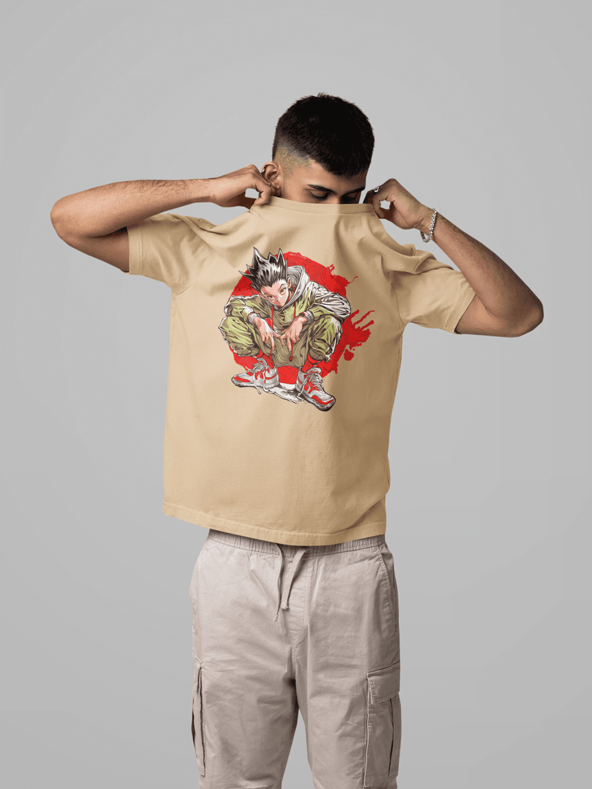 Hunter x Hunter | Killua Zoldyck Anime Manga Oversized T-Shirt - Essentia Attire