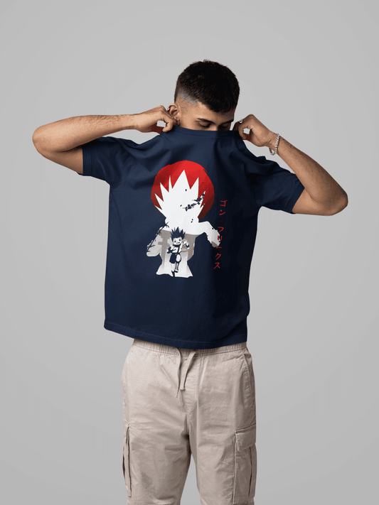 Hunter x Hunter | Gon-san Japanese Anime Oversized T-Shirt - Essentia Attire