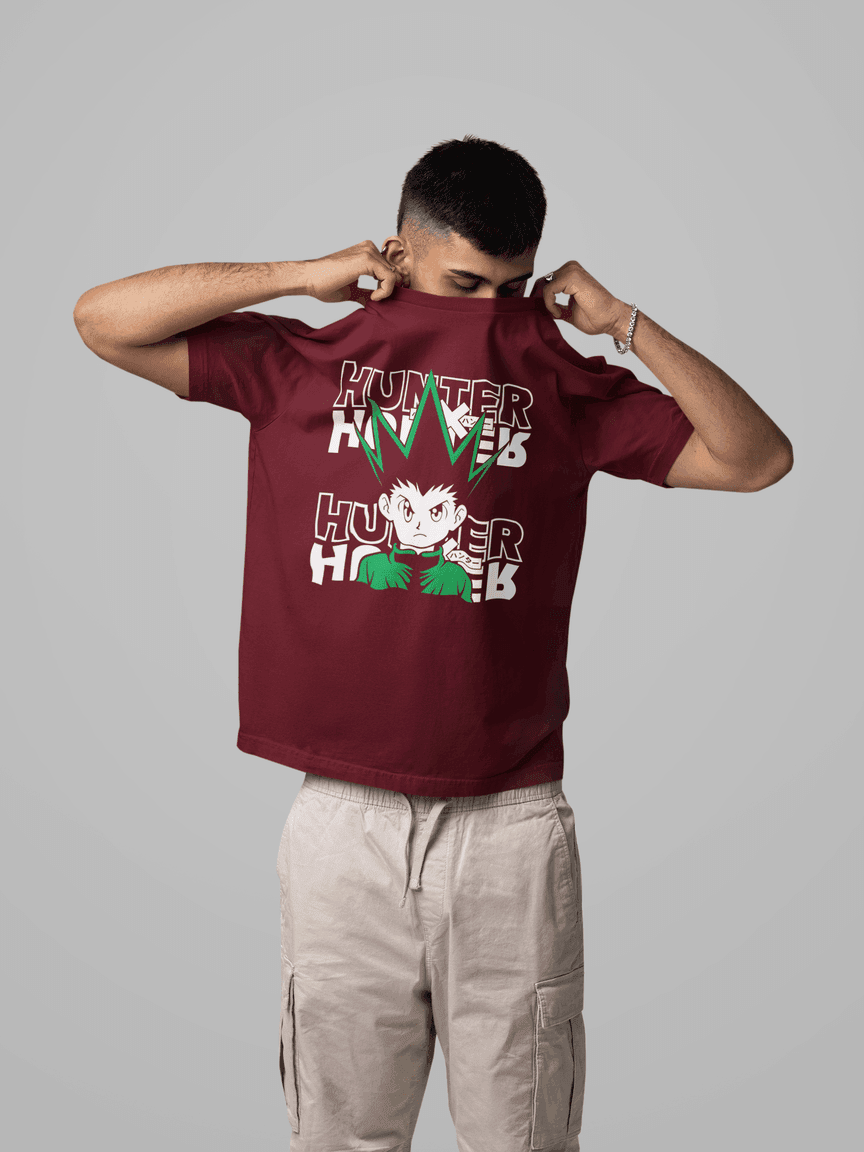 Hunter x Hunter | Gon Freecss Anime Manga Oversized T-Shirt - Essentia Attire