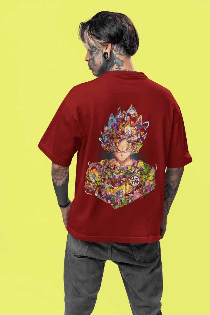 Dragon Ball Z/Super: Goku Collage - Essentia Attire