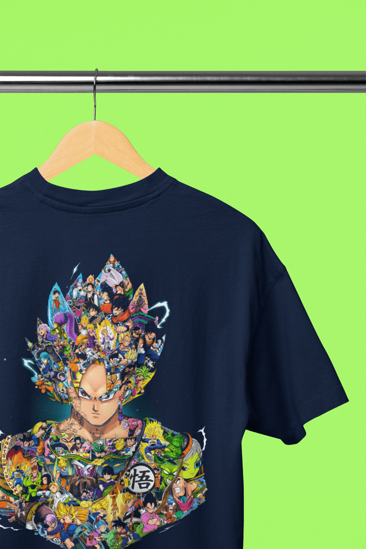 Dragon Ball Z/Super: Goku Collage - Essentia Attire