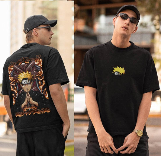 Naruto Sage Mode: Awakened Power Oversized Tee - Essentia Attire