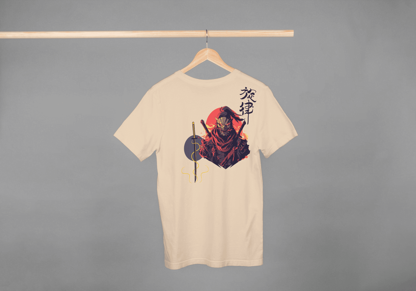 Mysterious Ninja/Ronin: Japanese Warrior Tee - Essentia Attire