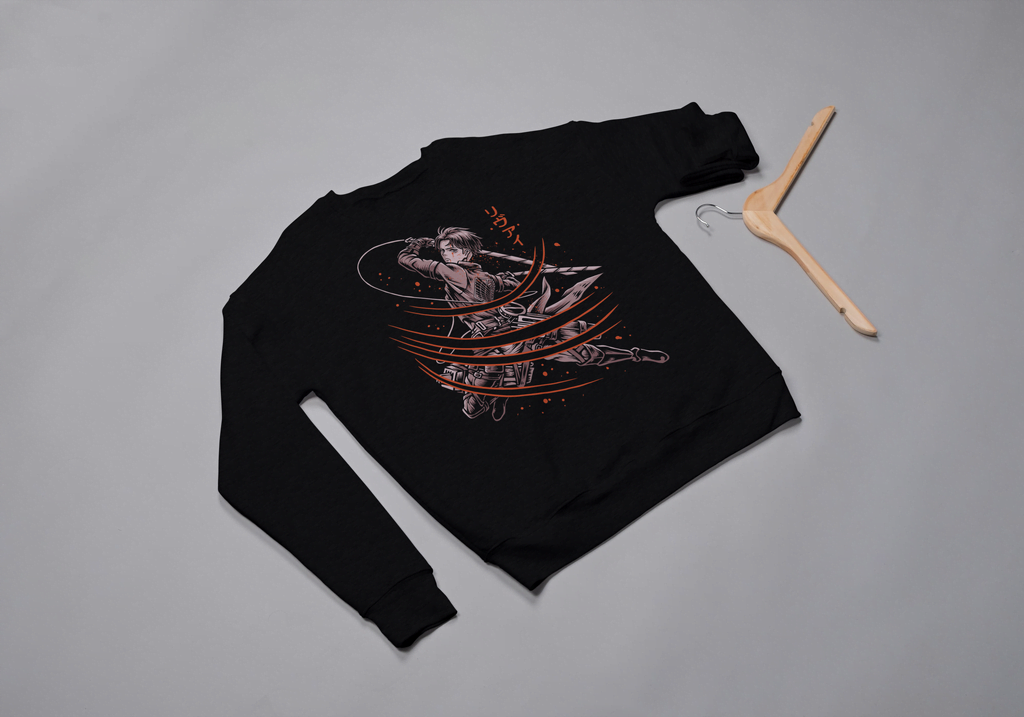 Levi "Humanity's Strongest" Sweatshirt | Attack on Titan Merch
