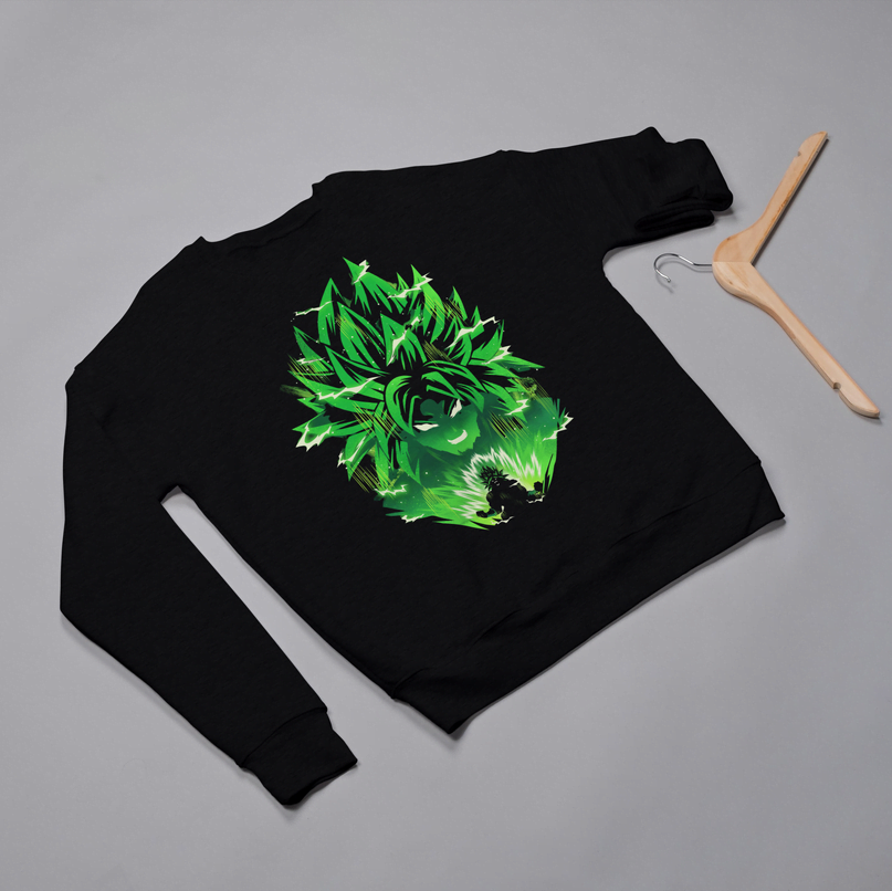 Broly Legendary Super Saiyan  Sweatshirt | Dragon Ball Z Anime