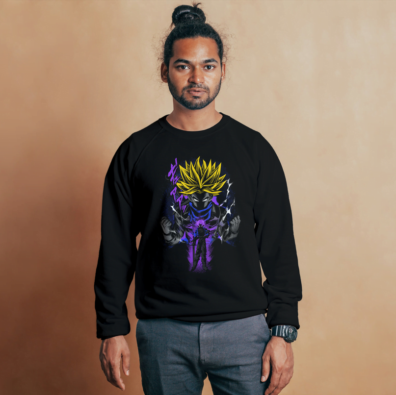DBZ Gogeta & Vegito Sweatshirt | Fusion Warrior Anime Art | Power of the Dragon Ball Z Universe