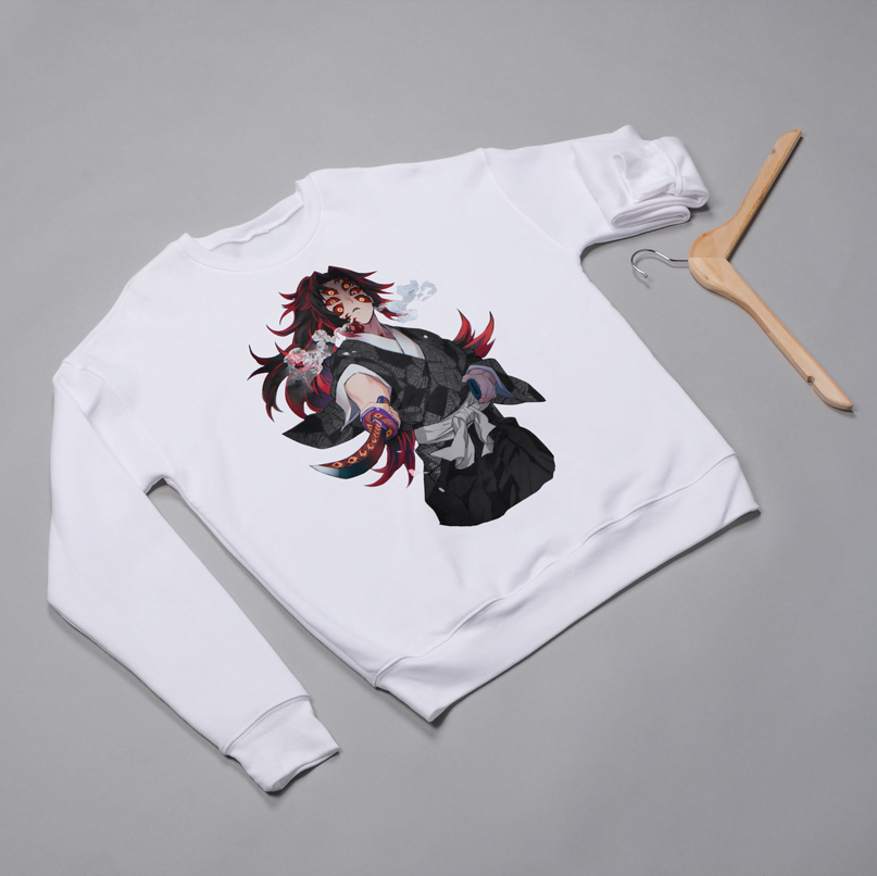 Demon Slayer Hantengu Anime Sweatshirt - Upper Rank Four Demon