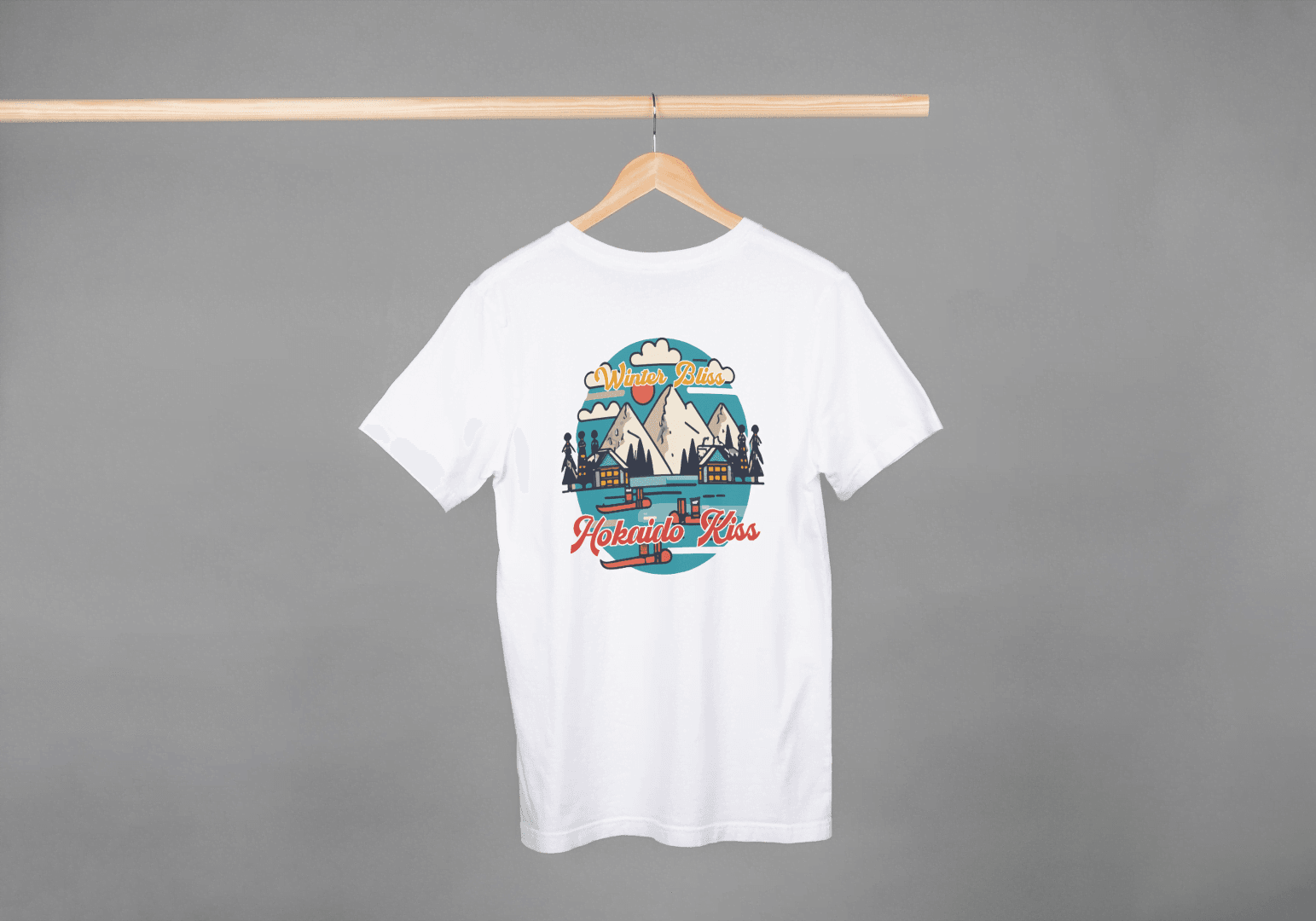 Hokkaido Kiss Winter Club: Adventure Landscape Tee - Essentia Attire