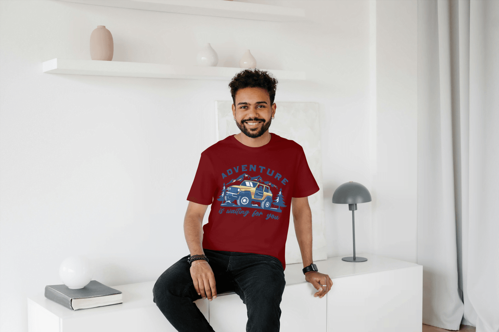 Adventure Is Waiting For You: Off-Road Explorer Tee - Essentia Attire