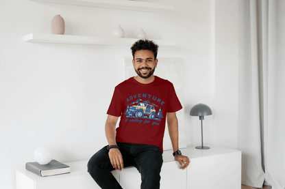 Adventure Is Waiting For You: Off-Road Explorer Tee - Essentia Attire