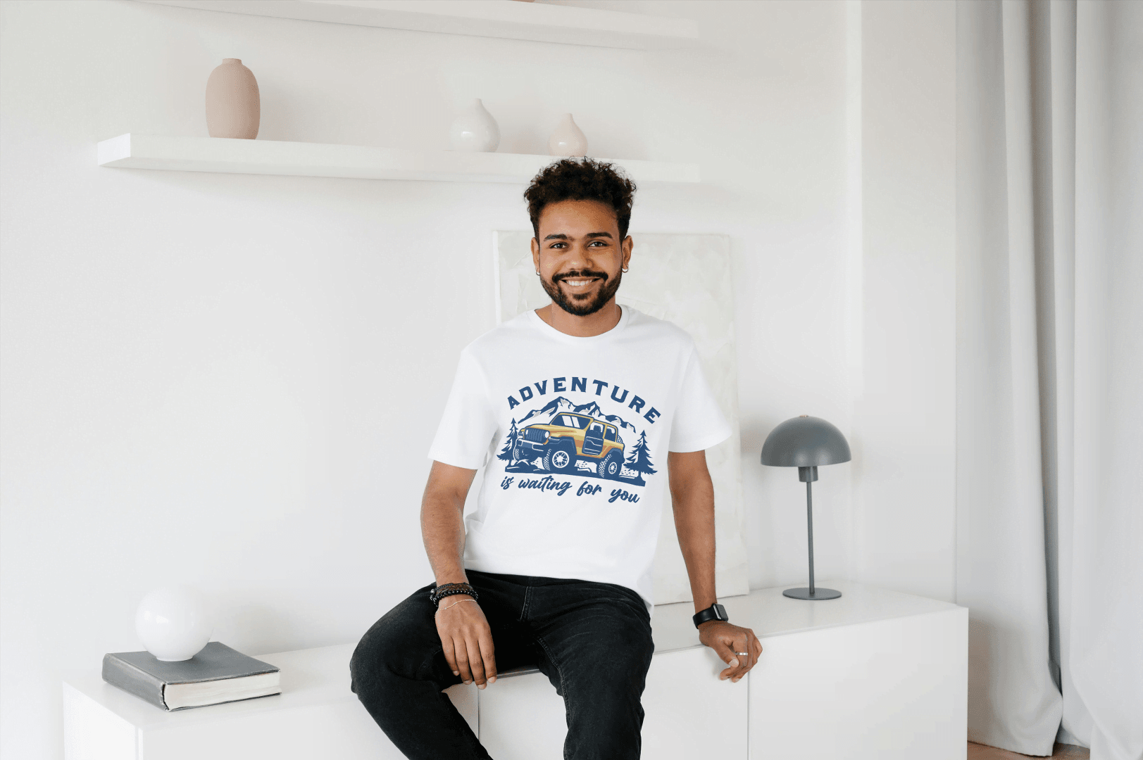 Adventure Is Waiting For You: Off-Road Explorer Tee - Essentia Attire