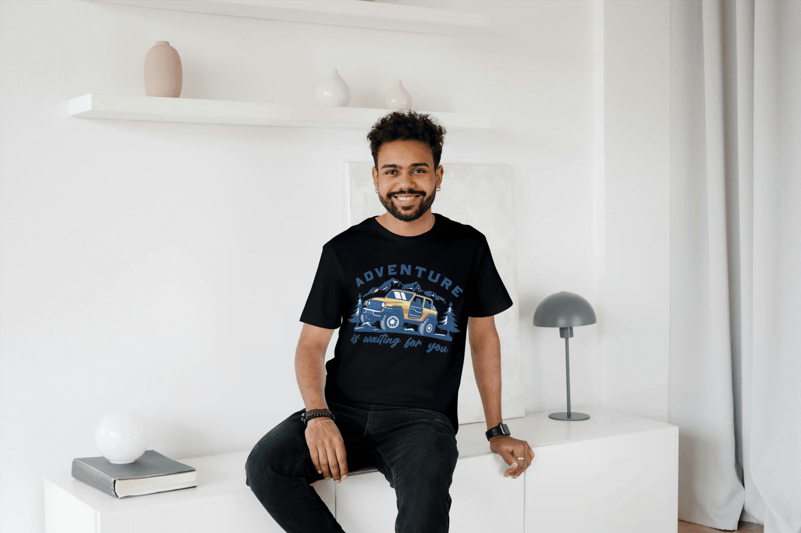 Adventure Is Waiting For You: Off-Road Explorer Tee - Essentia Attire