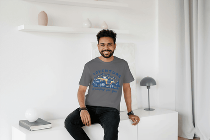 Adventure Is Waiting For You: Off-Road Explorer Tee - Essentia Attire