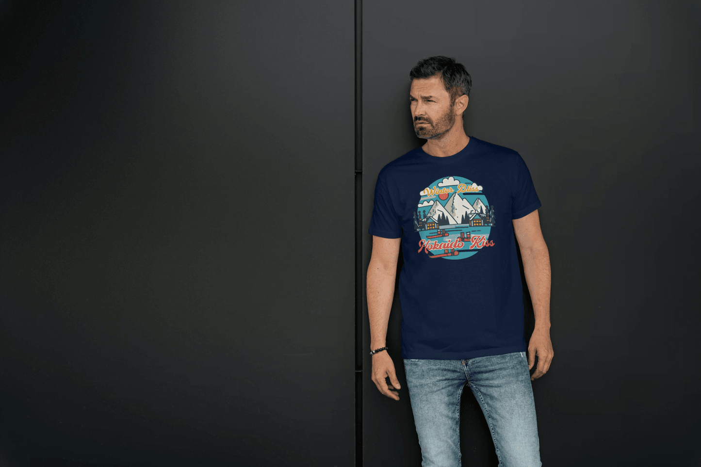 Hokkaido Kiss Winter Club: Adventure Landscape Tee - Essentia Attire
