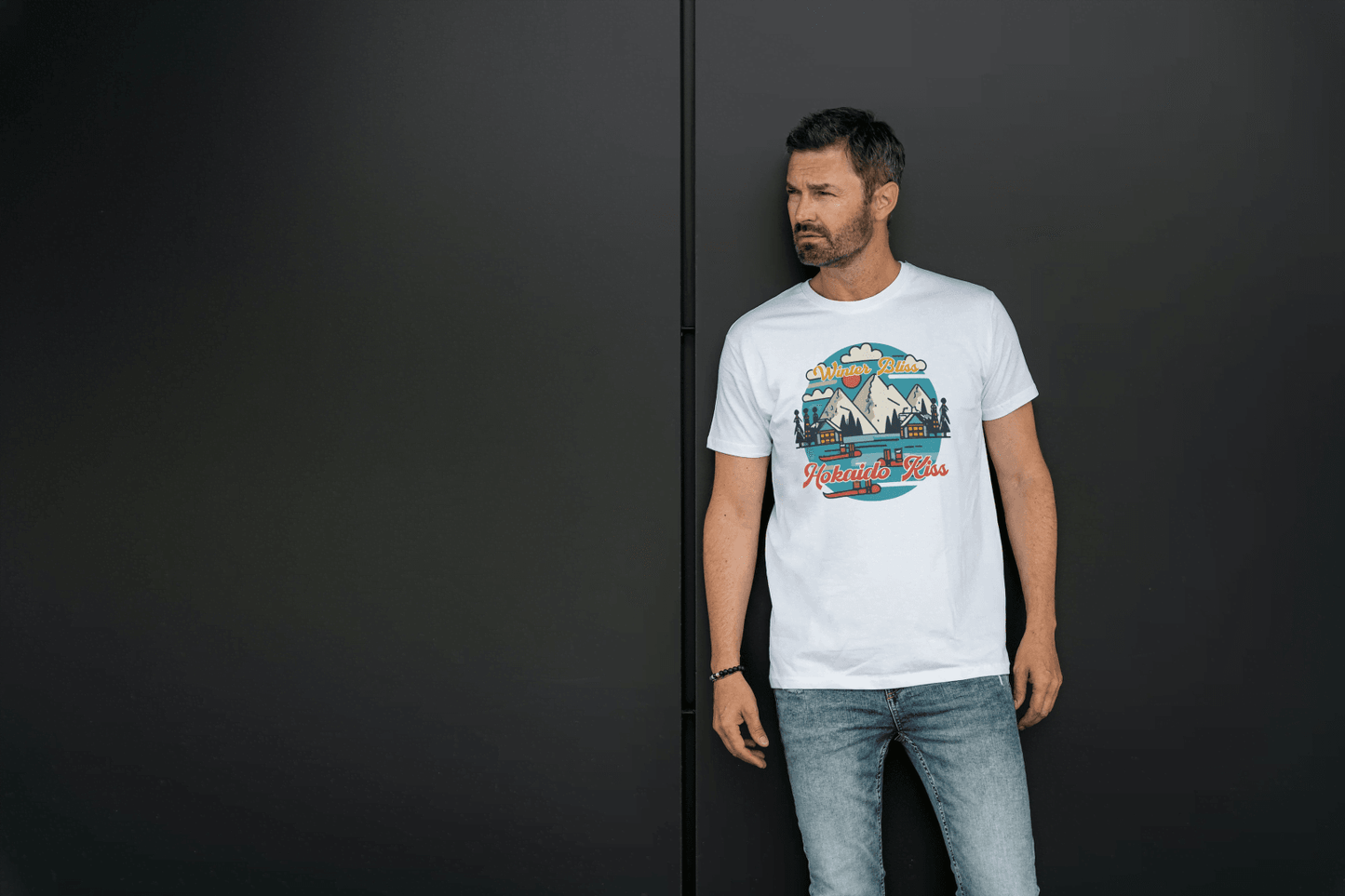 Hokkaido Kiss Winter Club: Adventure Landscape Tee - Essentia Attire