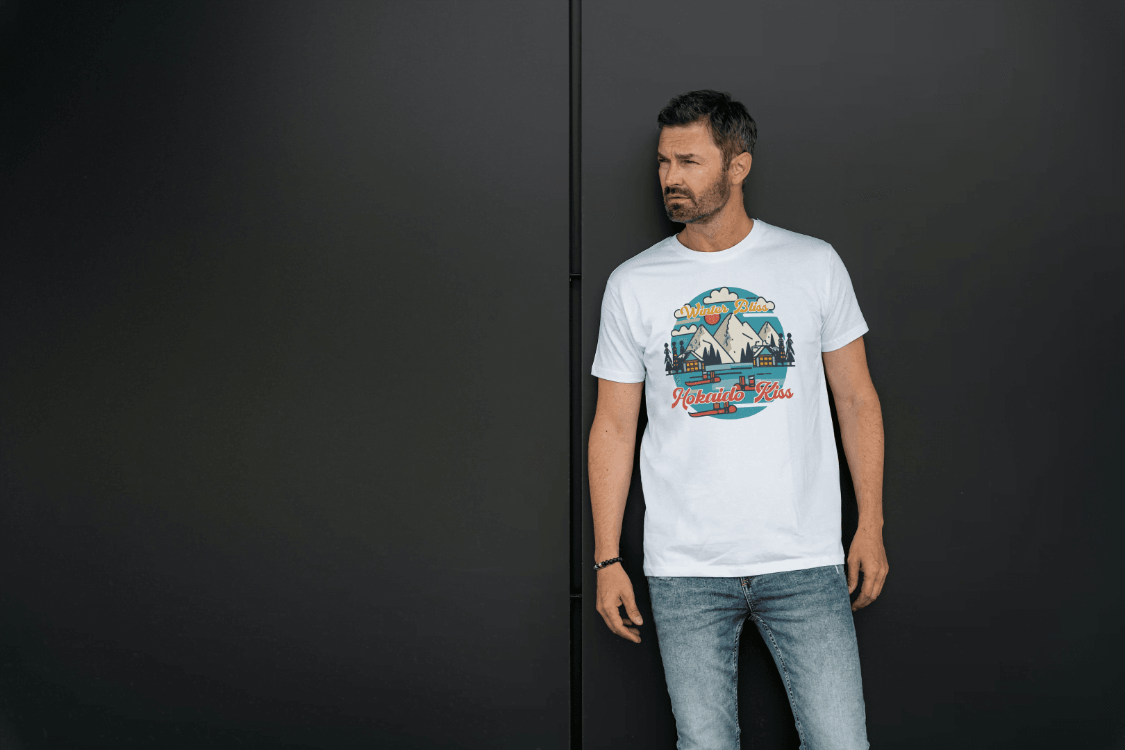 Hokkaido Kiss Winter Club: Adventure Landscape Tee - Essentia Attire