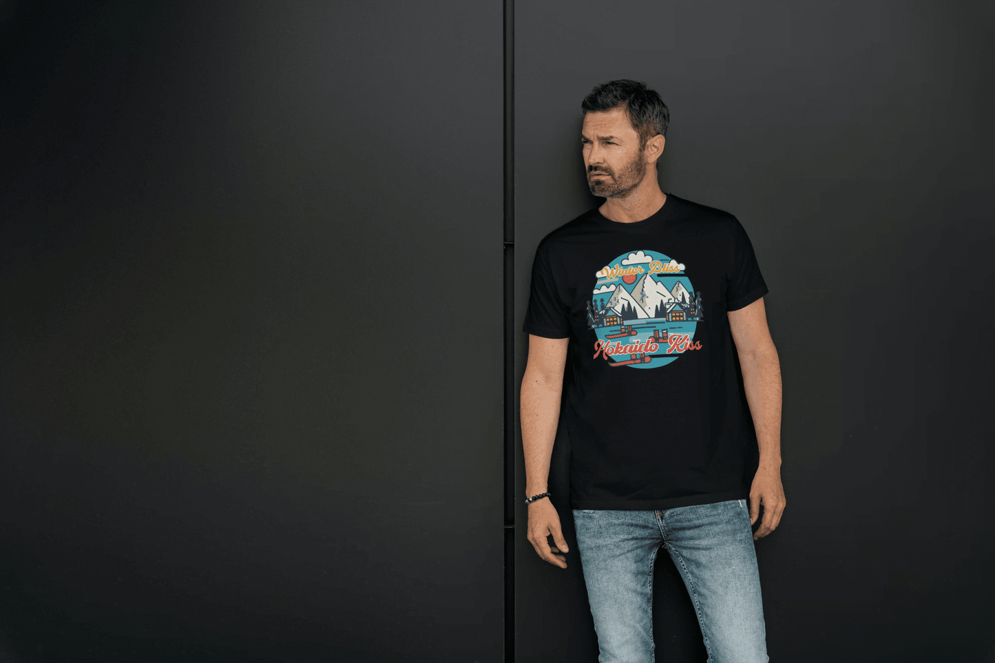Hokkaido Kiss Winter Club: Adventure Landscape Tee - Essentia Attire