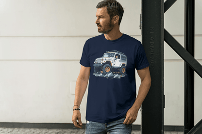 Off-Road Adventure SUV: Jeep Wrangler Style Tee - Essentia Attire